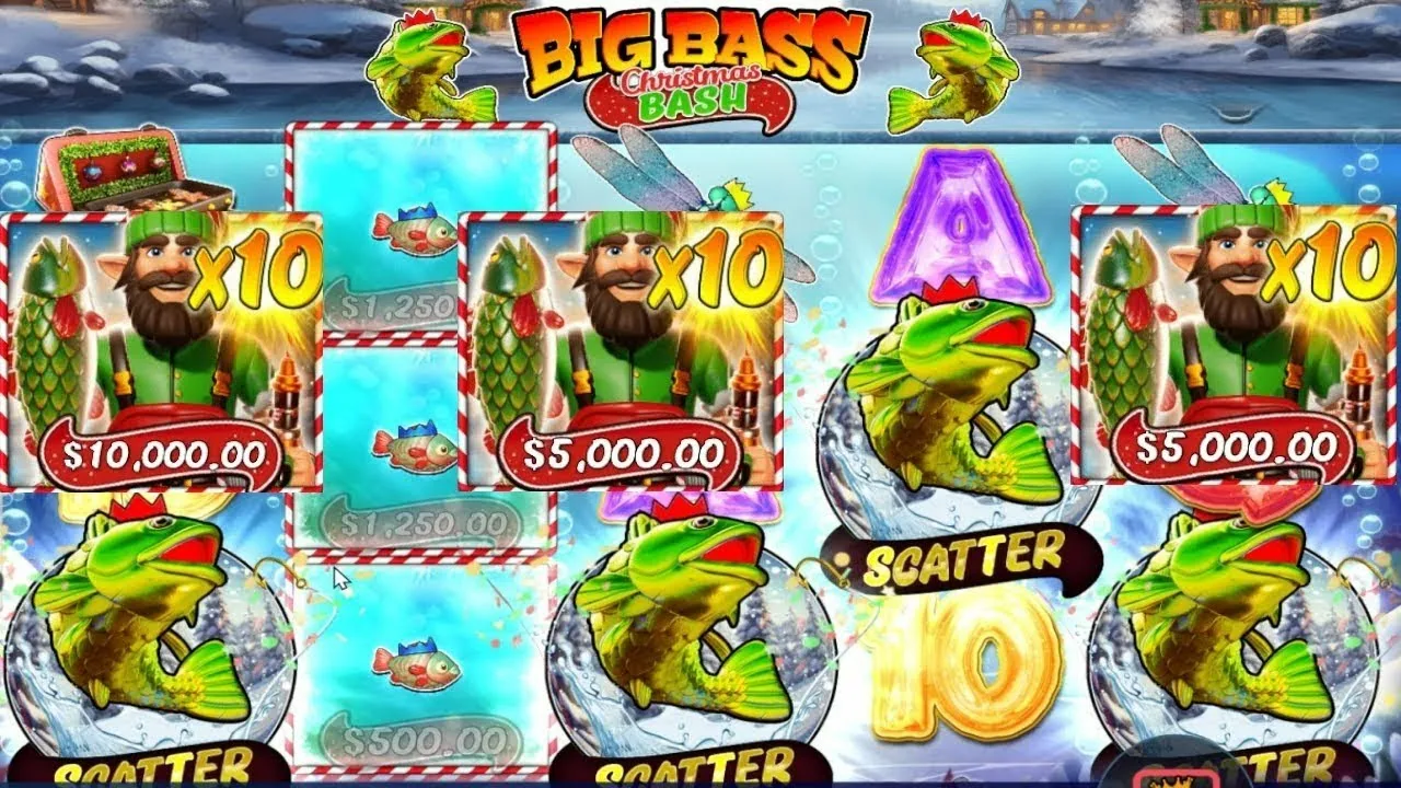 Big Bass Christmas Bash слот Биг Басс Кристмас Баш
